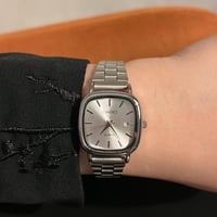 كاسيو LTP نسائي فضي - بحفر حسب الطلب