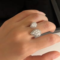 خاتم سيربنت بوهيم بتصميم دمعتين