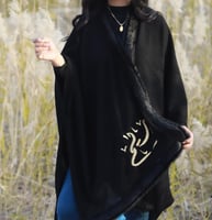 سكارف شتوي نسائي اسود