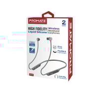 سماعات بلوتوث لاسلكية بشريط حول الرقبة من السيليكو...