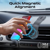 أفضل و أقوى حامل سيارة وشاحن لاسلكي ماج سيف MagSaf...