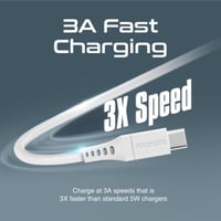 كيبل USB-A إلى USB-C فائق السرعة من بروميت