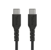 كابل شحن سريع تايب سي إلى تايب سي 60 واط بطول 2 مت...