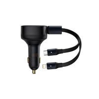 شاحن سيارة 2 في 1 من 30 واط من بيسوس