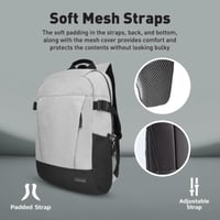 حقيبة ظهر للكمبيوتر المحمول ComfortStyle™ مقاس 15....