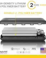 رابسول بطارية متنقلة 20000 مللي أمبير 20 واط