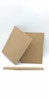 خشب غلاف الألبوم (A4) عدد 2 مع الكعب