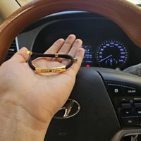 اسواره ليزر مطليه بالذهب تصمم بالاسماء الي تبيها