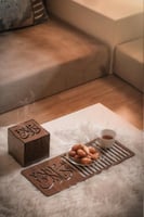 مبخرة و صينية بالاسم