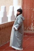 فروات شتويه للاطفال رمادي