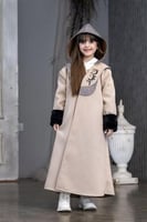 فروة أطفال شتوية أنيقة بلمسة عصرية ولمسات فخمة