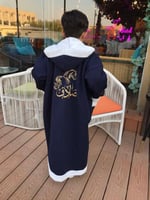 فروة شتوية للأطفال كحلي