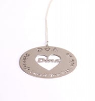 تعليقة سياره شكل قلب