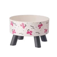 صحن للقطط والكلاب بقاعده مرتفعه و باشكال مختلفه