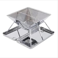 شواية رحلات من الستانلس ستيل للرحلات و التخييم قاب...