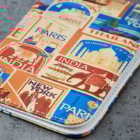 محفظة جواز سفر بتصميم انيق للسفر