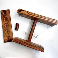 لعبة رمي الحلقات خطاف وحلقة على الطاولة من فوندو