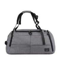 شنطة سفر كتف رمادي متعددة الجيوب مقاومه للماء