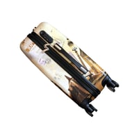 حقيبه سفر برسم برج ايفيل ذات عجلات