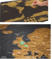 لوحة تلوين - خريطة العالم