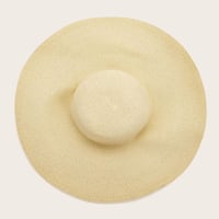 قبعة شاطئ / حواف كبيره