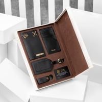 بوكس فوندو باللون اسود فايبر - بكج جلد