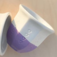 كوب الفنجان ( خزامى ) - سادهـ