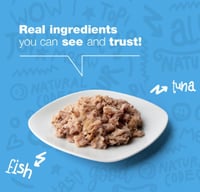 ناتشرال كود10 تونا والسمك الصغير للقطط 85جرام