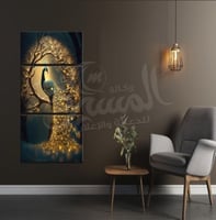 لوحة جدار ديكور حوائط 3 قطع