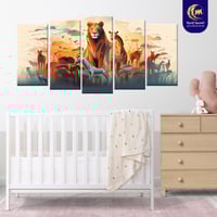 لوحة لغرفة النوم الاطفال| الشحن مجاني