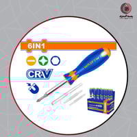 مفك متعدد الرؤوس 6 في 1 مغناطيسي CR-V