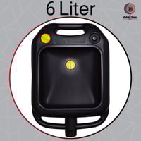 حوض تصريف زيت سعة 6 لتر