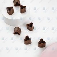 اكواب الشوكولاتة زهرة كرتون 500 قطعه