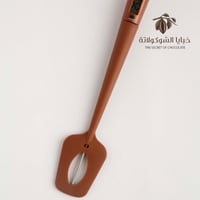 ملعقة سيليكون سباتشولا مع مقياس حرارة متحرك