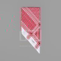 شماغ BALMAIN كلاسيك أحمر دم الغزال الجديدBLT