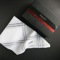 شماغ تيسوتي ابيض رصاصي ST1W1