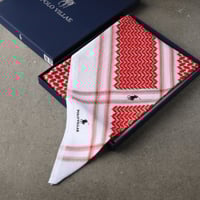 شماغ احمر POLO VILLAE دم الغزال آخر اصدار