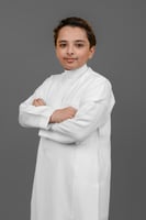 ثوب ولادي - سحاب مخفي من الرجل المتميز