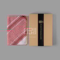 شماغ بوينتي رومانو أحمر~