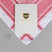 شماغ فرانشيسكو دانتي أحمر الايطالي F-2~