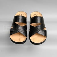 حذاء رجالي طبي أسود