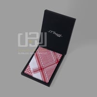 شماغ S.T.Dupont أحمر 2026 كلاسيك