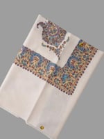 شال كشميري بشمينه ملكي من ڤالور