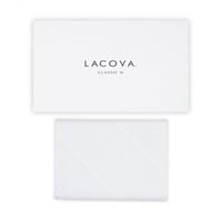 شماغ طقم لاكوفا ابيض كلاسيك