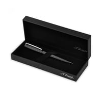 قلم اس تي ديبونت أسود نقشة مربعات