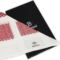 شماغ العطار سراج برنيني احمر ذهبي