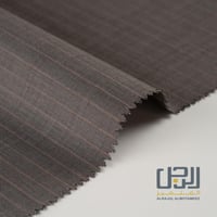 قماش جيفنشي شتوي بني فاتح مقلم