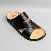 حذاء رجالي طبي أسود