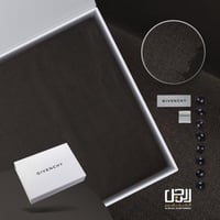 قماش جيفنشي شتوي بني غامق