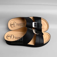 حذاء رجالي طبي أسود